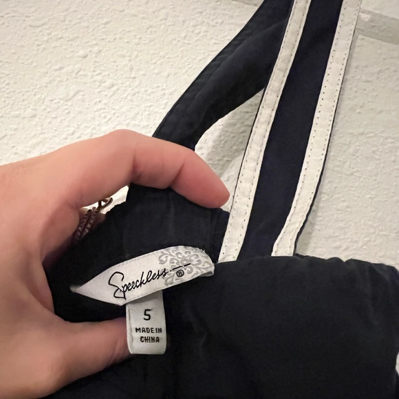 Navy Blue Sailor Dress - Picture 4 of 4